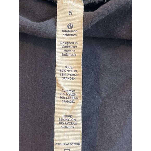 Lululemon Define Grey/Purple Hoodie Jacket Size 6 - Picture 9 of 9